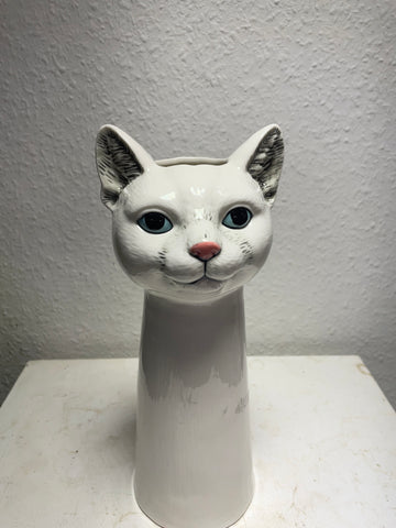 Katzen-Vase