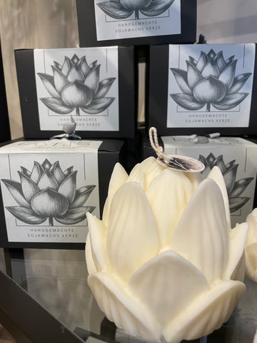 Kerze „Lotus“