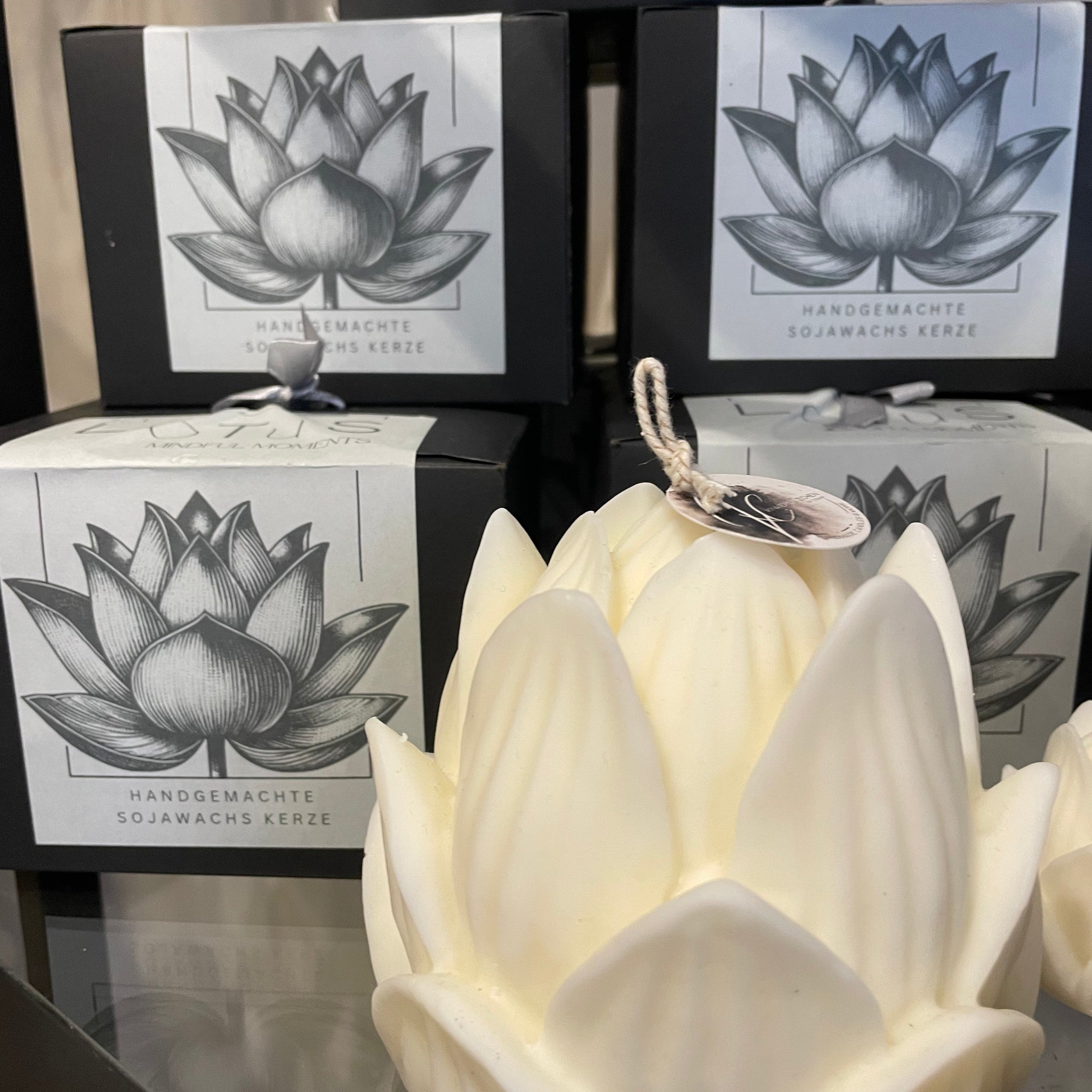 Kerze „Lotus“